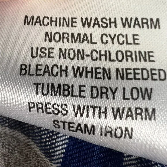 Daniel Cremieux Mens Shirt Large Button Down Shirt Blue Grey Plaid - Picture 8 of 10